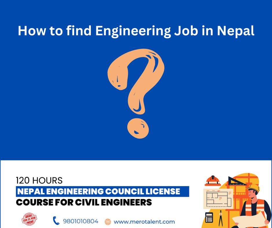 How to get engineering Job in Nepal